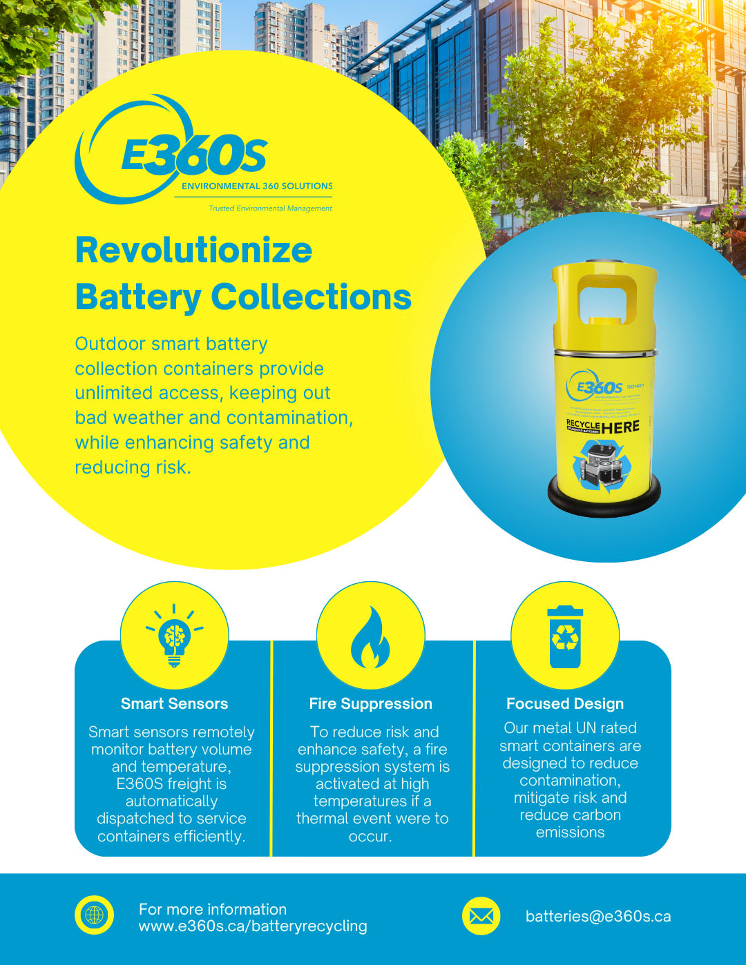 Environmental 360 Solutions to roll out new Smart Battery Recycling ...