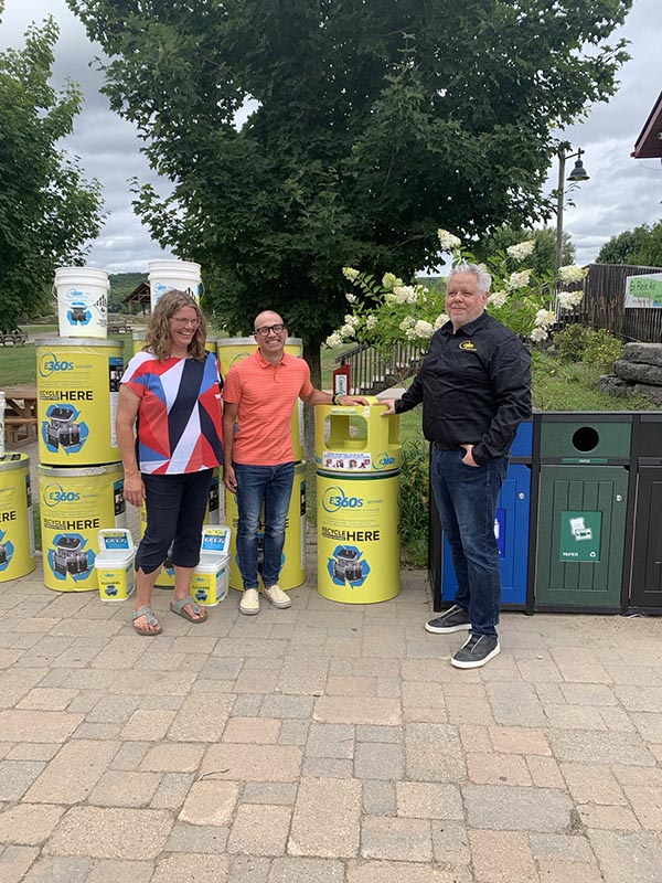 E360S Outdoor Battery Container in Dysart