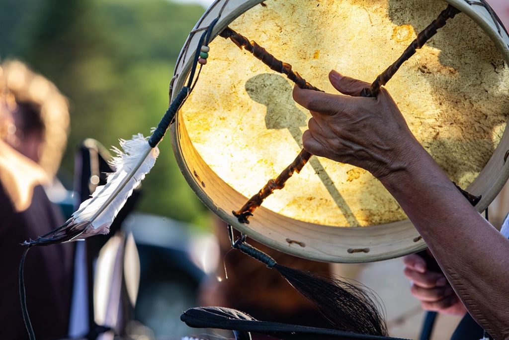 Indigenous sacred drum