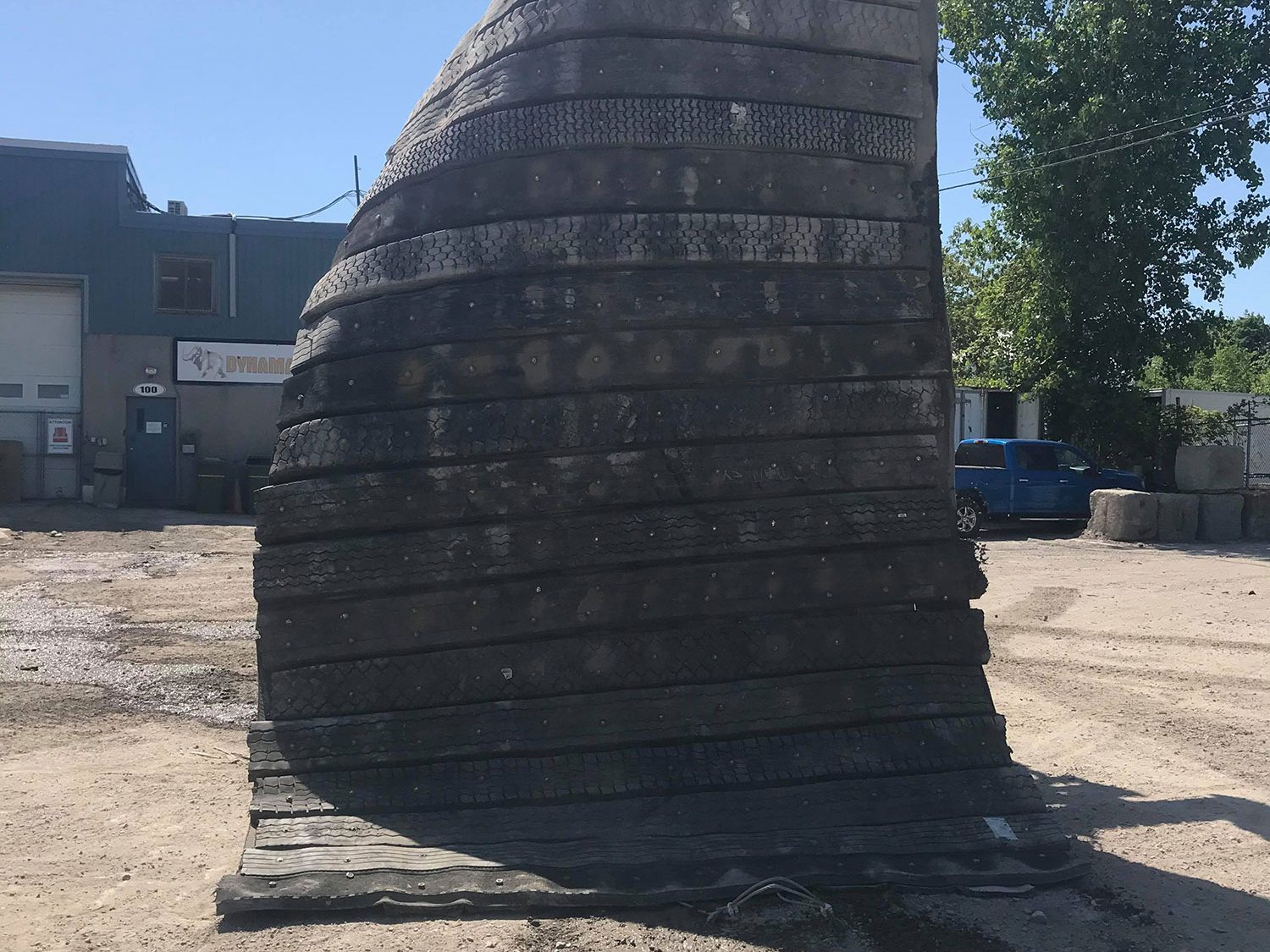 Protection Mats of recycled tires